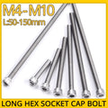M3 M4 M5 M6 M8 M10 Hex Socket Bolt 304 Stainless Steel Full Tooth C...