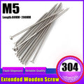 M5 lengthening Flat Head Tapping Long Wood Screw Stainless steel