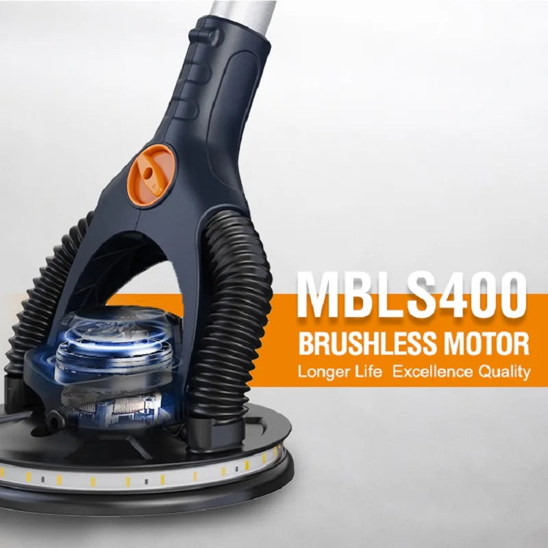 MAXXT 400W Drywall Sander Machine Brushless Motor Led Light 180° Flex