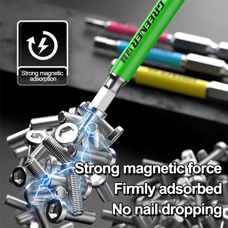 GREENERY Rainbow Hex Head Allen Wrench Screwdriver Bit Set S2
