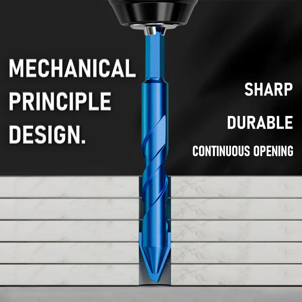 High Hardness Eccentric Drill Precision Drilling 6/8/10/12mm Glass