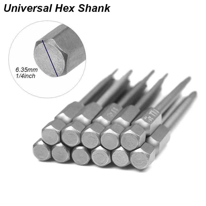 Hex Allen Wrench Bit Set Metric Imperial SAE Screwdriver Electric