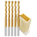 1/8” 50pcs Drywall Router Bits HSS Guide Point Drywall Cutting Drill
