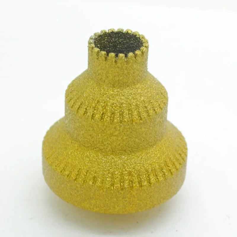 Sawtooth brazed tower drill, step reaming drill