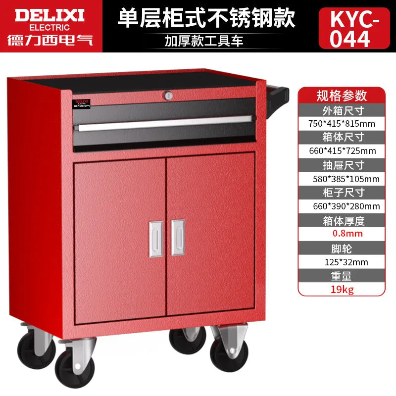 XY40GJG Workshop Tool Cart with Magnetic Holder – Garage Storage