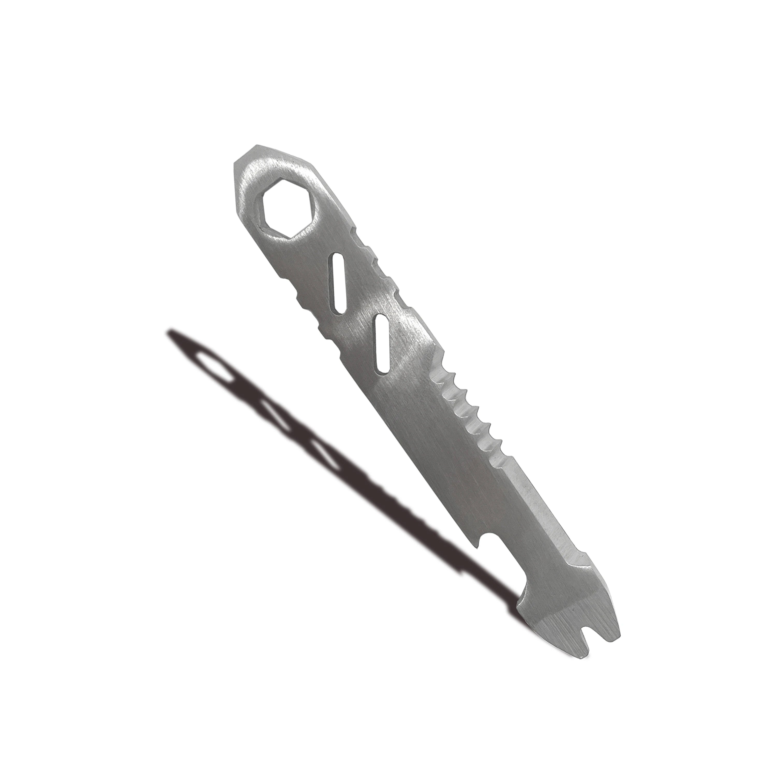 Mini stainless steel crowbar, multi-function Allen wrench