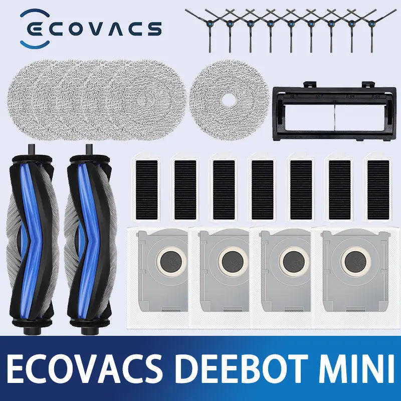 Ecovacs Deebot mini Robot Vacuum Accessories main brush cloth dust