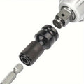 Impact Wrench to Drill Adapter 1/2 to 1/4 Hex Converter Socket