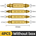 4/5/6Pcs Set Damaged Screw Extractor Center Drill Bit Set Woodworking
