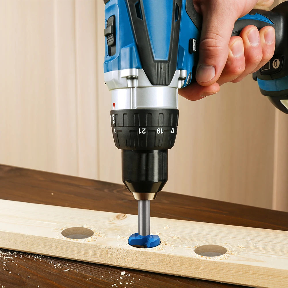16-50mm Hinge Boring Forstner Drill Bit Hole Saw Cutter Tungsten