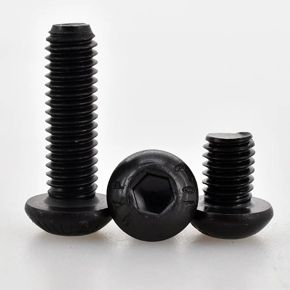 10-200pcs Hexagon Hex Socket Head screw ISO7380 M2 M2.5 M3 M4 M5 M6