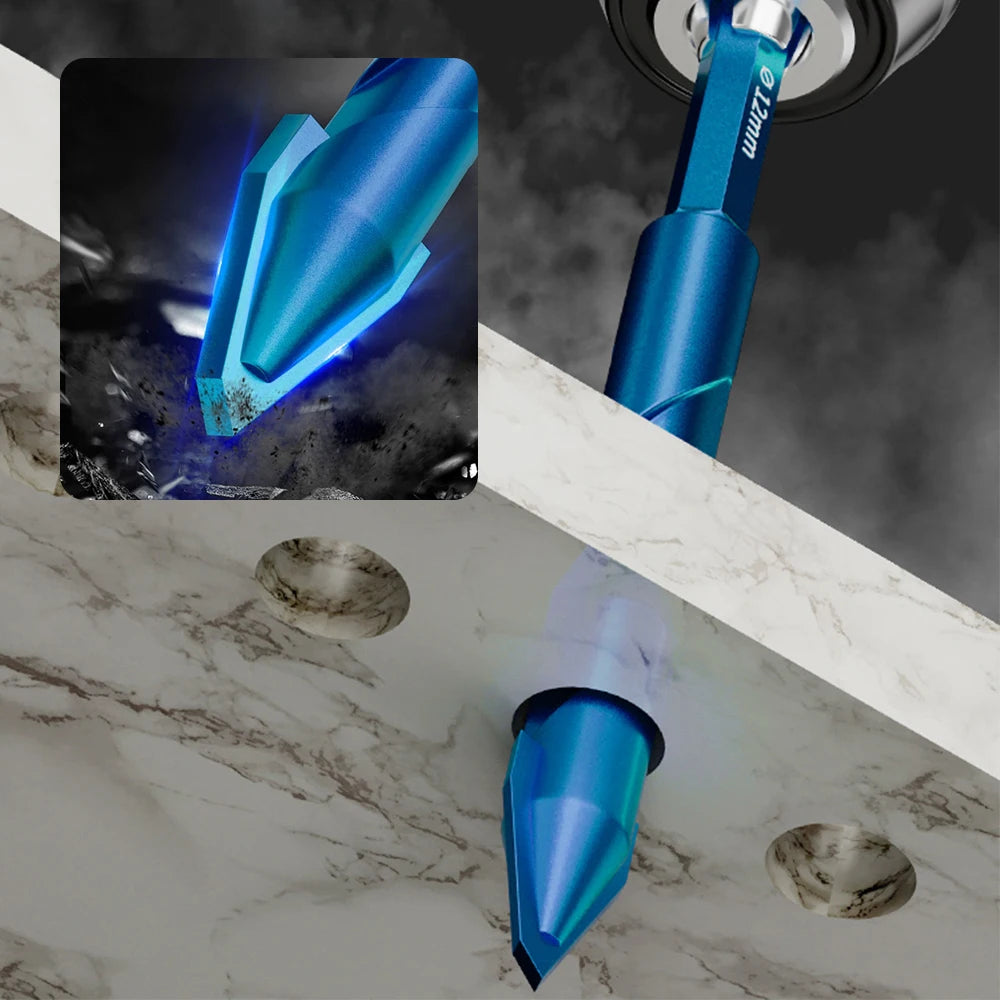 High Hardness Eccentric Drill Precision Drilling 6/8/10/12mm Glass
