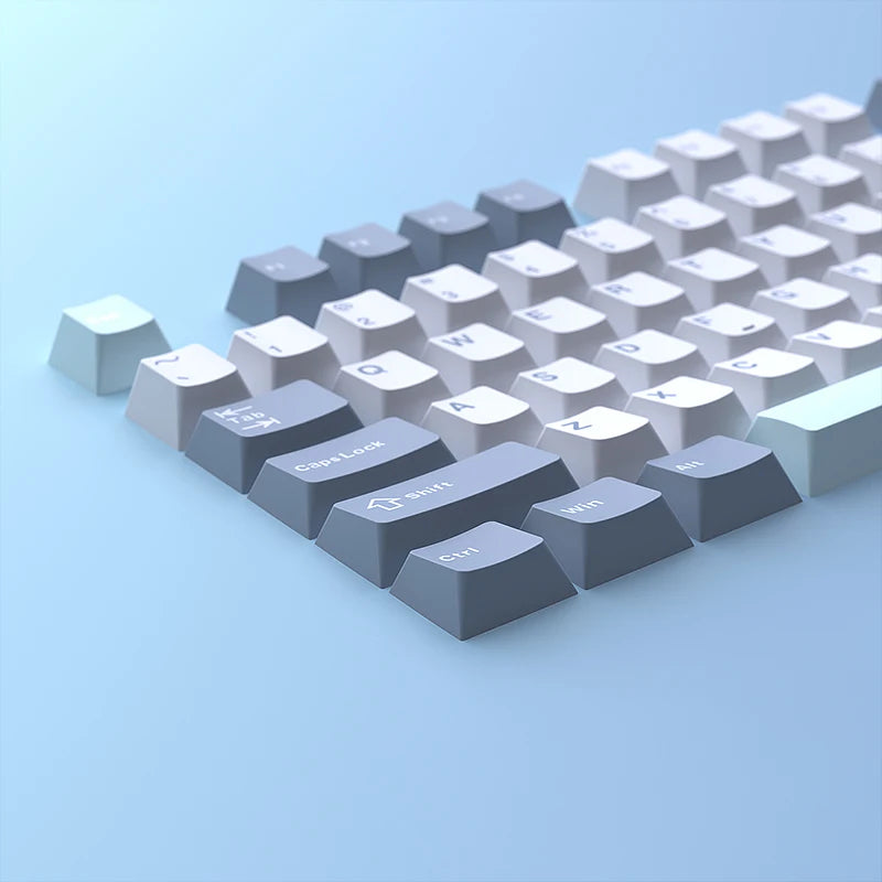 126 Keys Double Shot PBT Cherry Keycaps Mechanical Game Keyboard