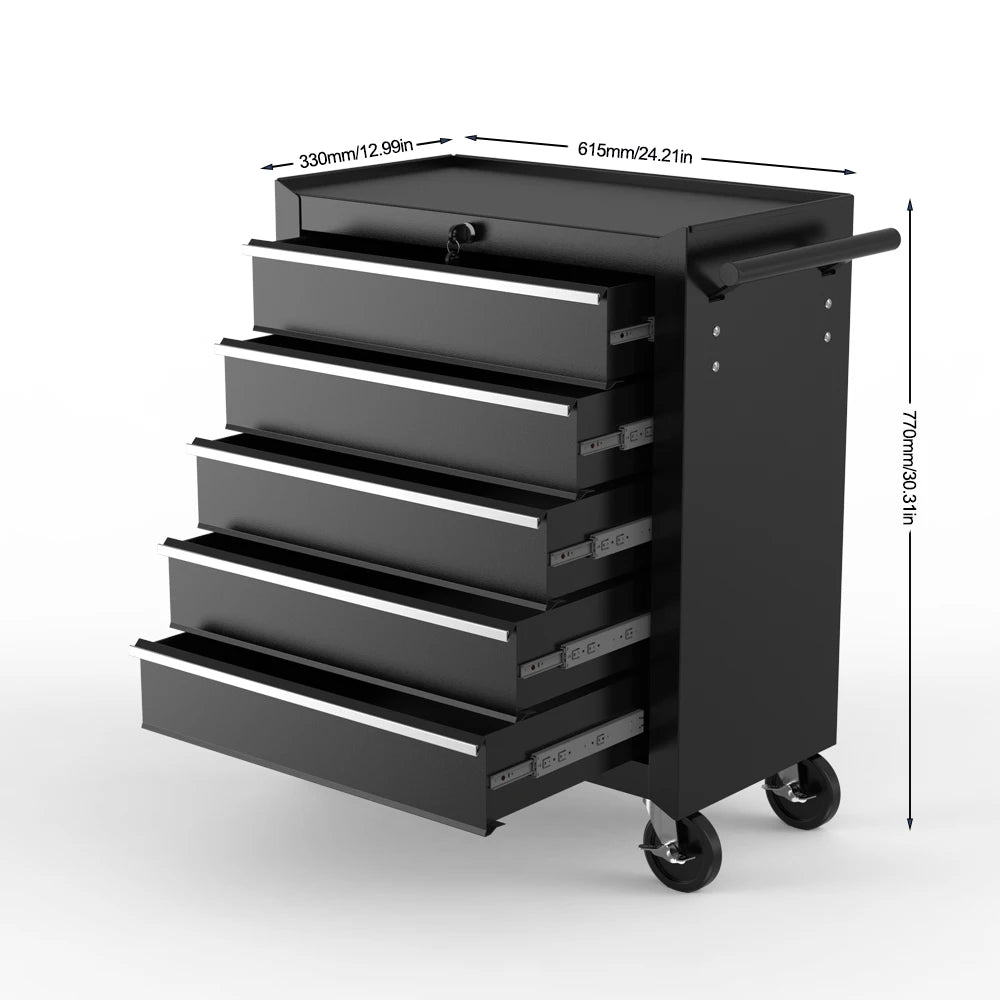 7-Drawer Rolling Tool Chest & Cabinet – Garage & Workshop Storage