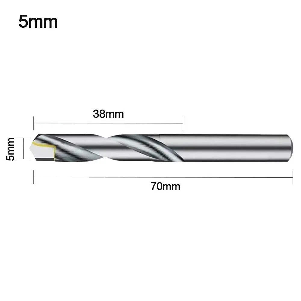HSS High Speed Steel Twist Drill Bit 1/4 Hex Shank Replacement