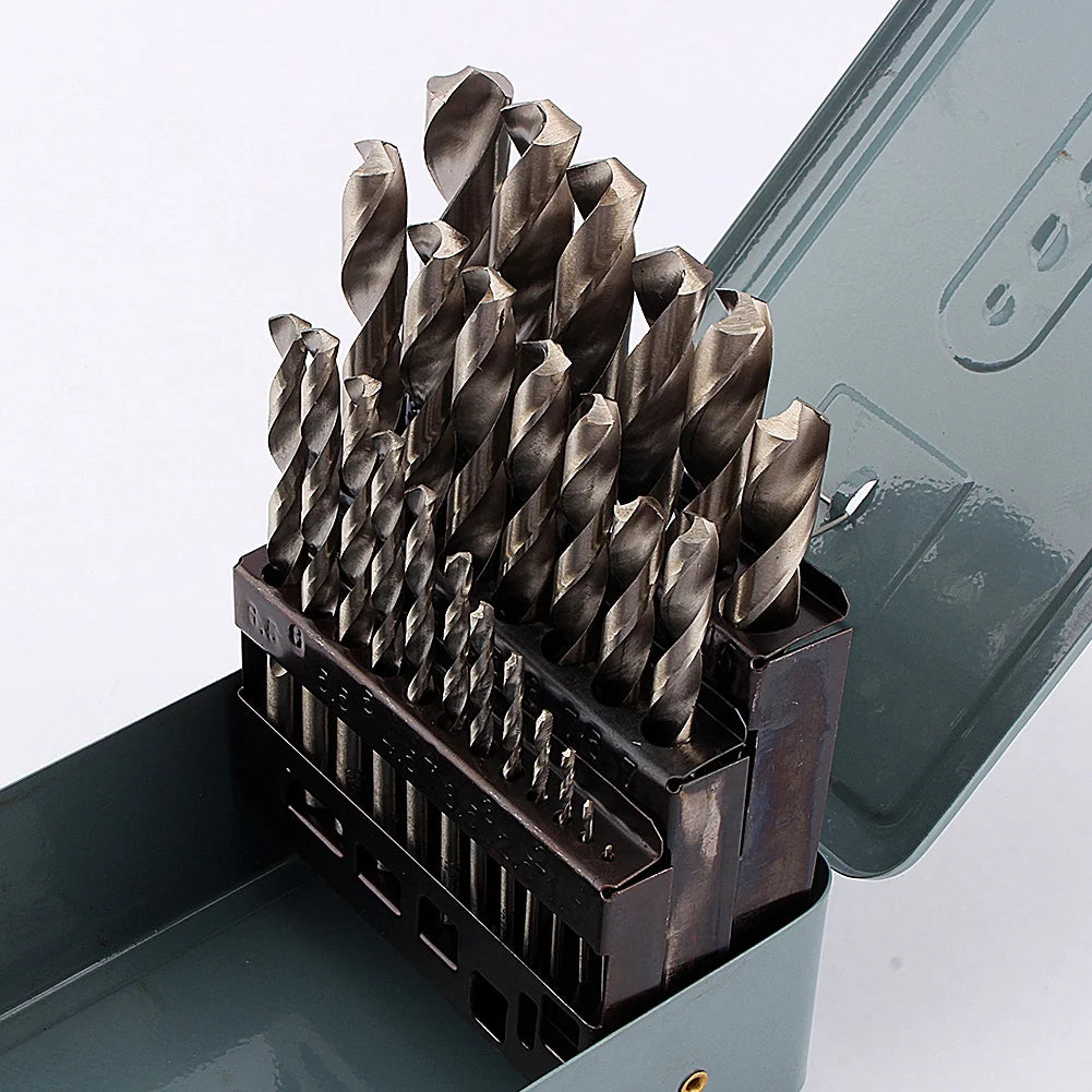High Quality HSS Metal Drill Set Drilling Bit Tool 1‑13mm New Power