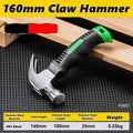 Multifunctional Claw Hammer Ramshorn Nail Hammer Engineering Handle