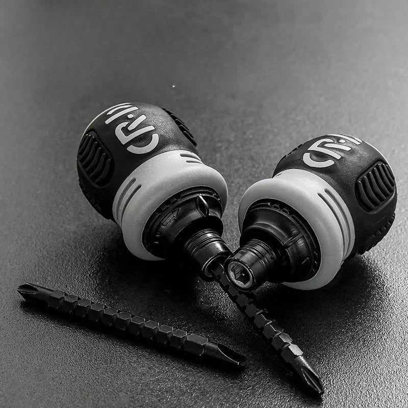 Ratchet Screwdriver Set Short Shaped Radish Head High Hardness