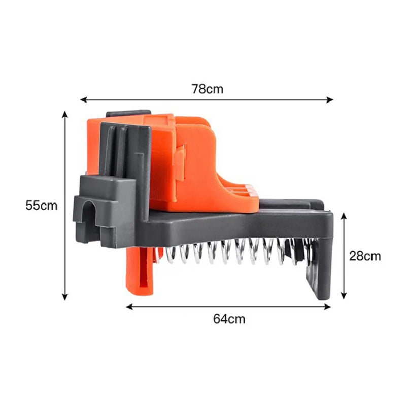 4PCS Right Angle Fixing Clip Woodworking Clamp Adjustable Swing