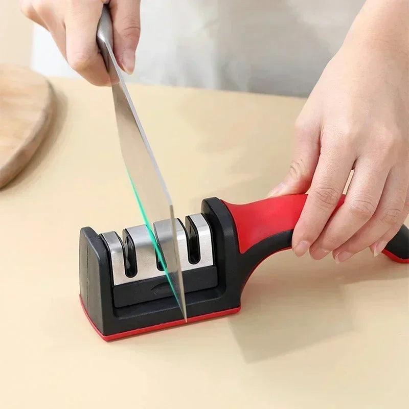 3-Segment Knife Sharpener Knife Sharpeners for Kitchen Knives