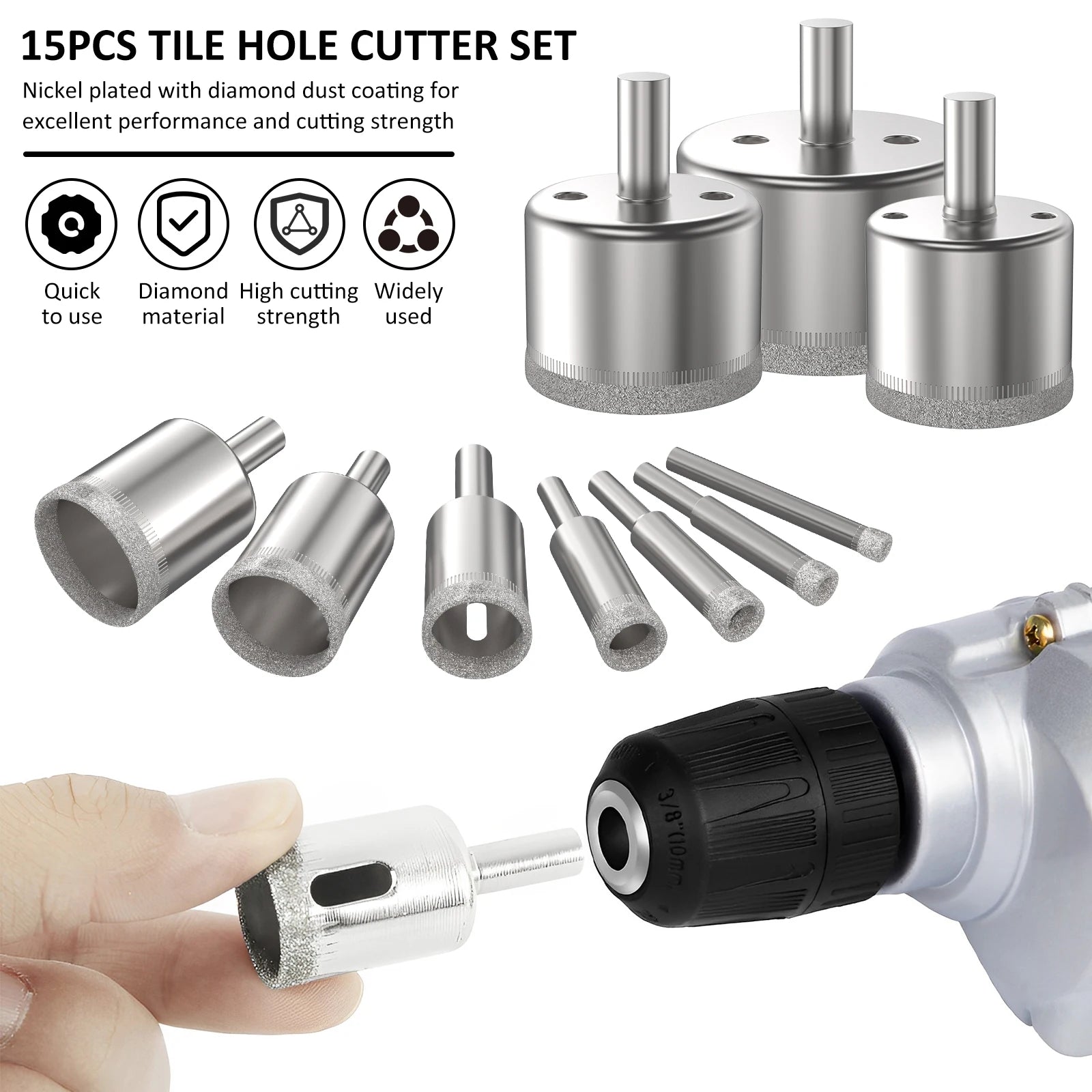 35mm Hinge Drilling Jig Set Concealed Guide Hinge Hole Drilling