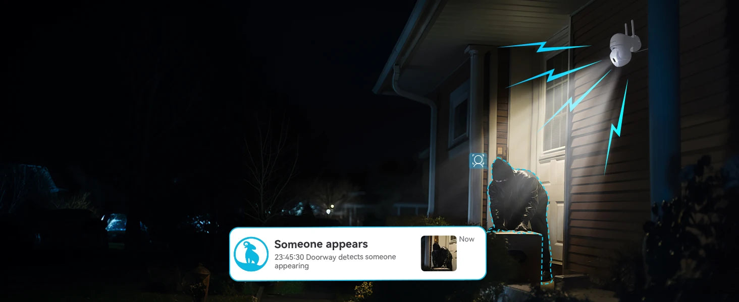 blurams 2K 2.4G Wi-Fi Home Security Camera Outdoor