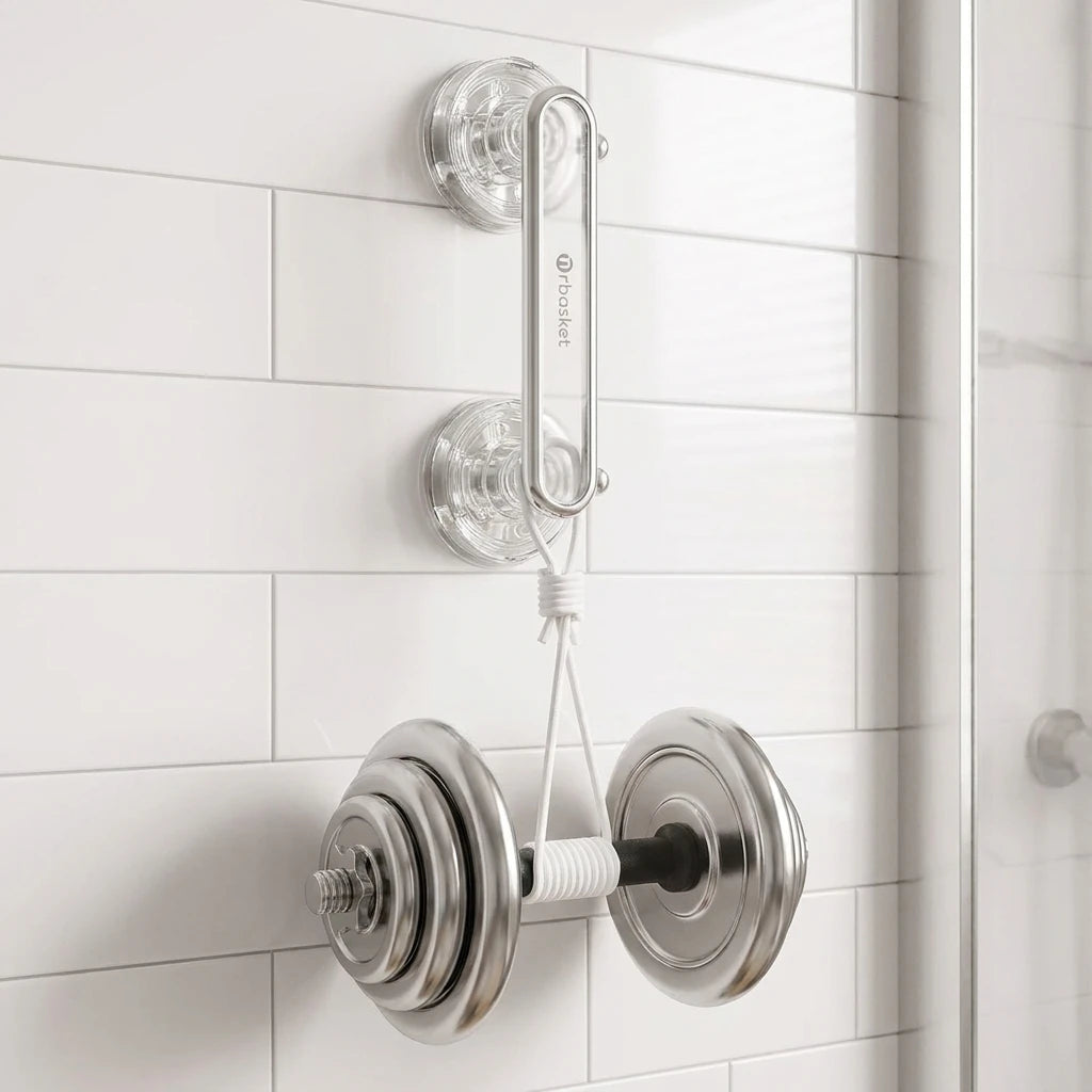 Waterproof Anti-slip Suction Cup Sliding Door Handle Removable