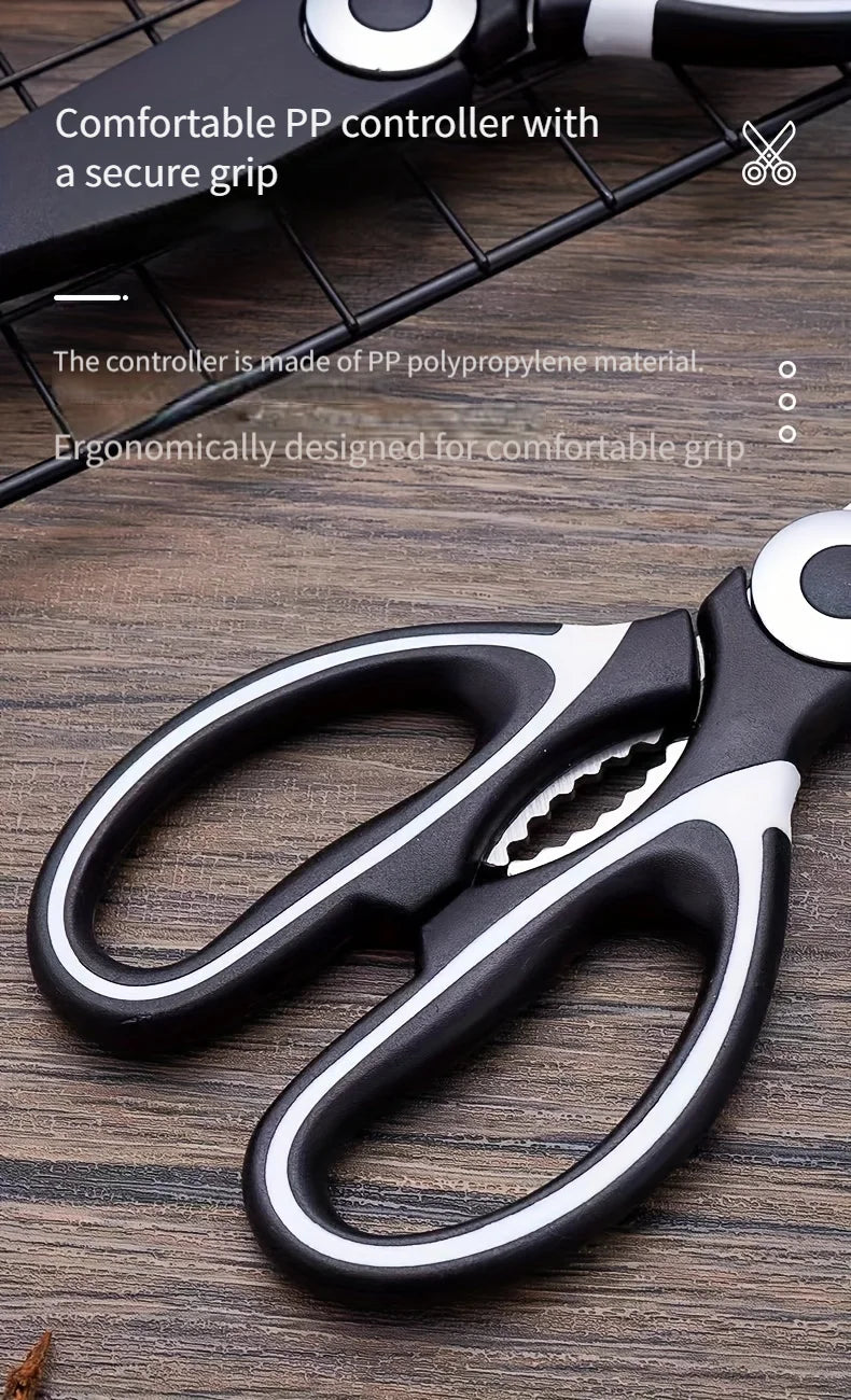 Multifunctional kitchen scissors Household fish cutting meat scissors