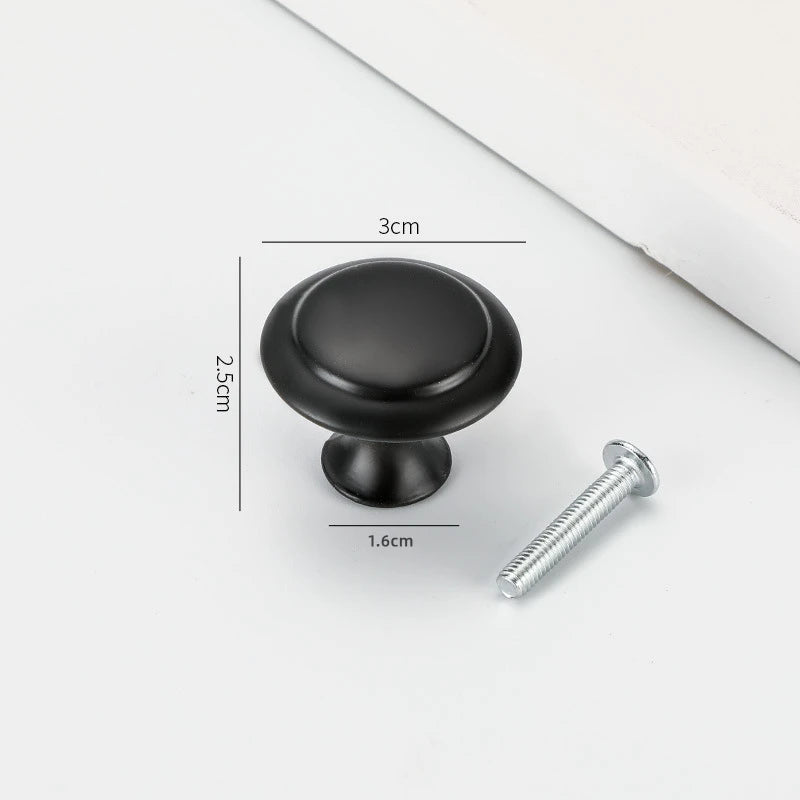 Round Cabinet Pull European Style Door Dandle Drawer Cabinet Handles