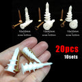 10sets Self Drilling Drywall Anchor with Tapping Screw for