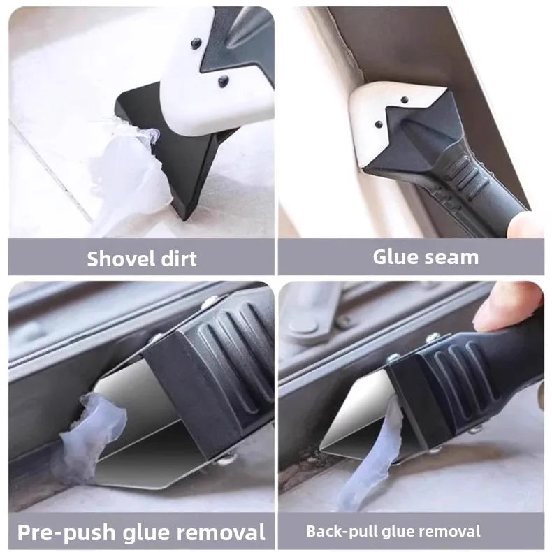 Silicone Scraper Squeegee Glue Remover Knife Caulking Angle Beauty