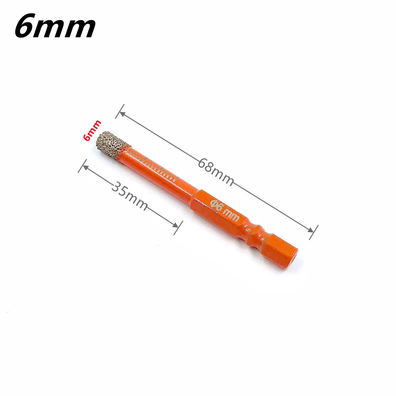 Dry Diamond Drill Bits Set for Granite Ceramic Marble Tile Stone