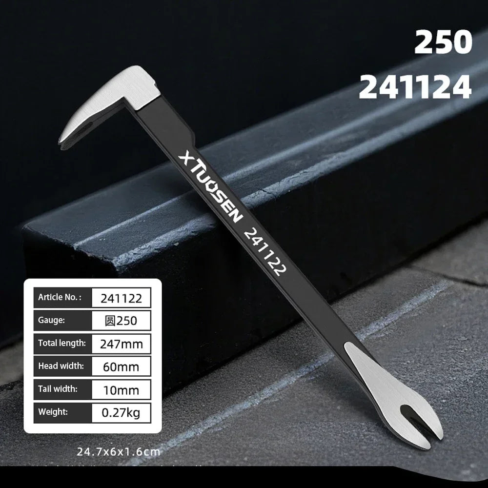 Nail Puller Cats Paw Nail Remover Multifunctional Crowbar Tool Steel