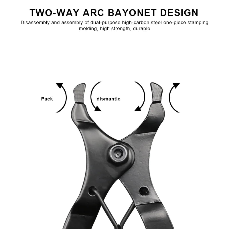 Bicycle Chain Buckle Pliers Mini MTB Bike Chain Quick Release Magic