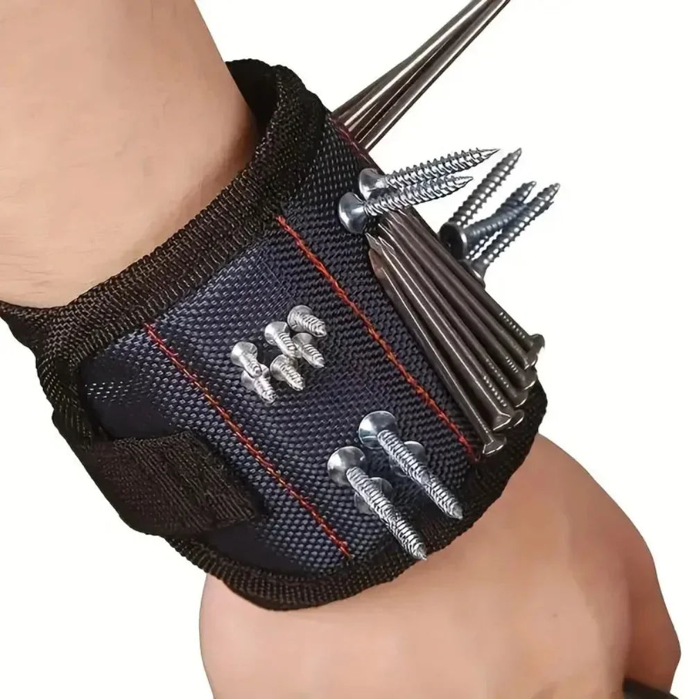 Magnetic Wristband Tool Holder - Black