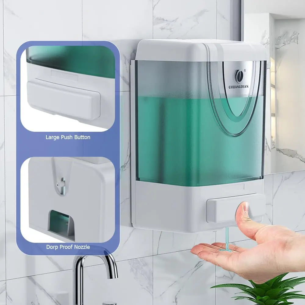 Hand Dispenser Soap for Wall Liquid Soap Bottle Hand Gel Sanitizer