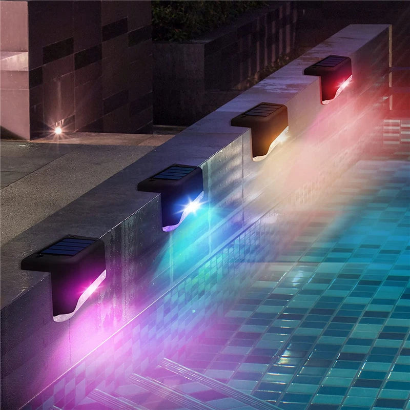 1-24PCS IP65 Waterproof Solar Garden Light Outdoor LED Solar Power