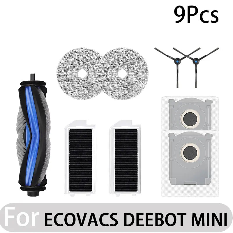 Ecovacs Deebot mini Robot Vacuum Accessories main brush cloth dust