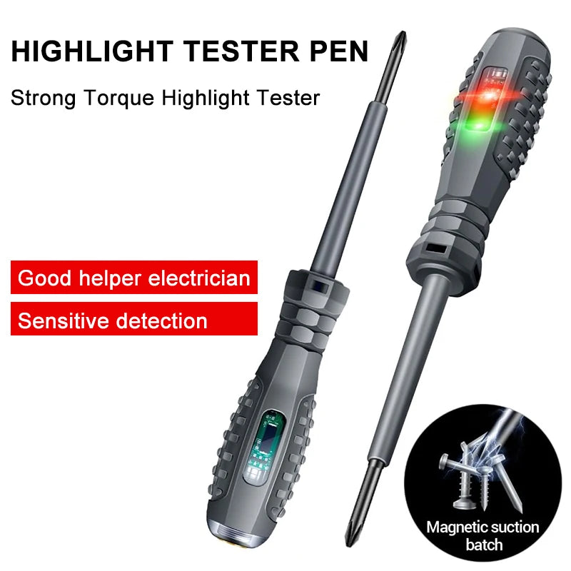 Multifunctional Electrician Test Screwdriver Voltage Detector Pen