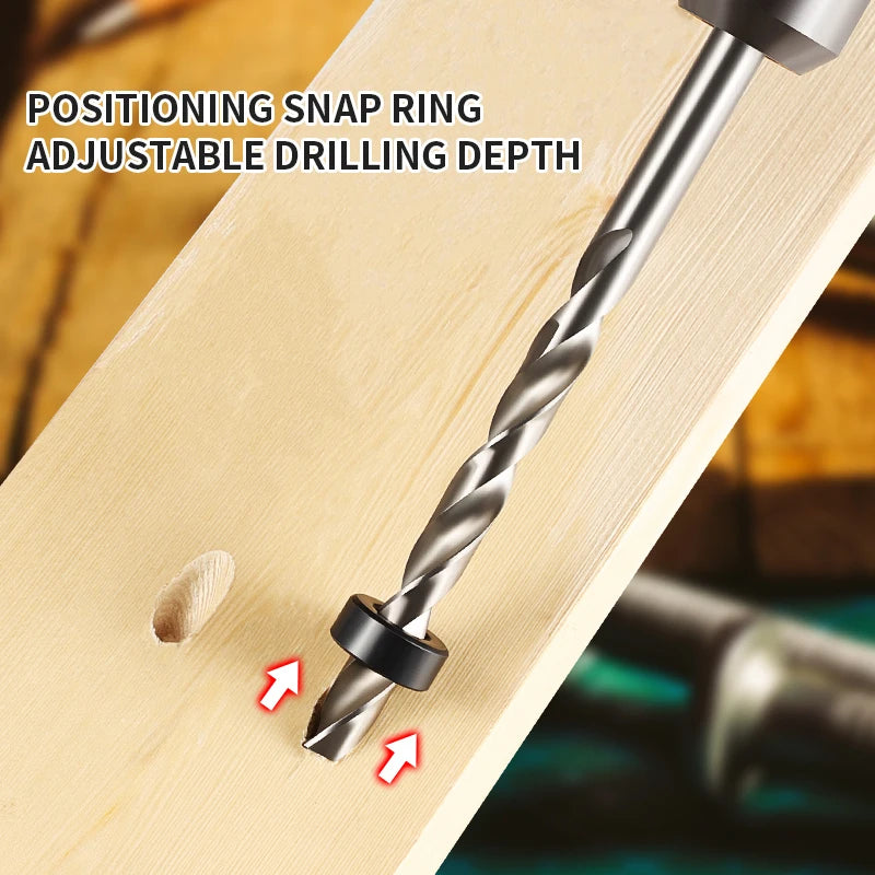 Twist Step Drill Bit With Stoper Locator For Kreg Jig Guide Manual