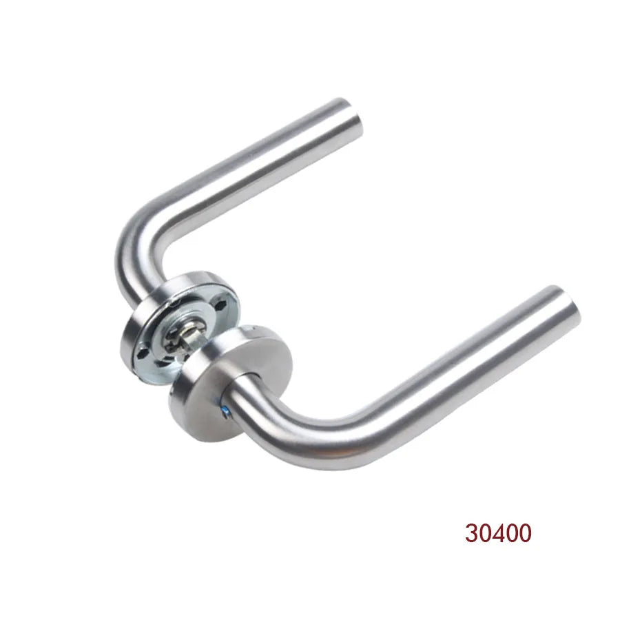 Door Handle Set Stainless Steel Interior Home Lever Handle Lock