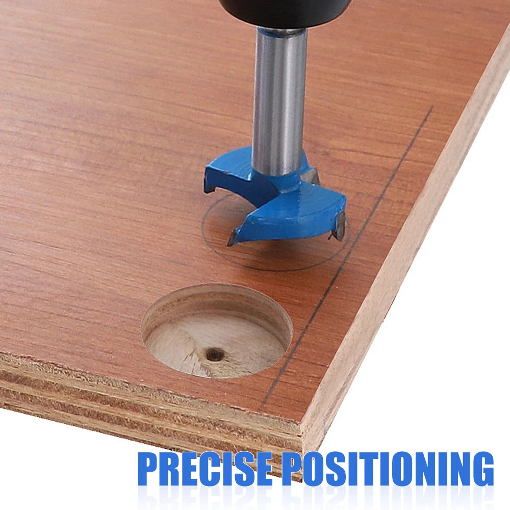 15-60mm Woodworking Hole Opener Flat Wing Hinge Hand Electric Reaming