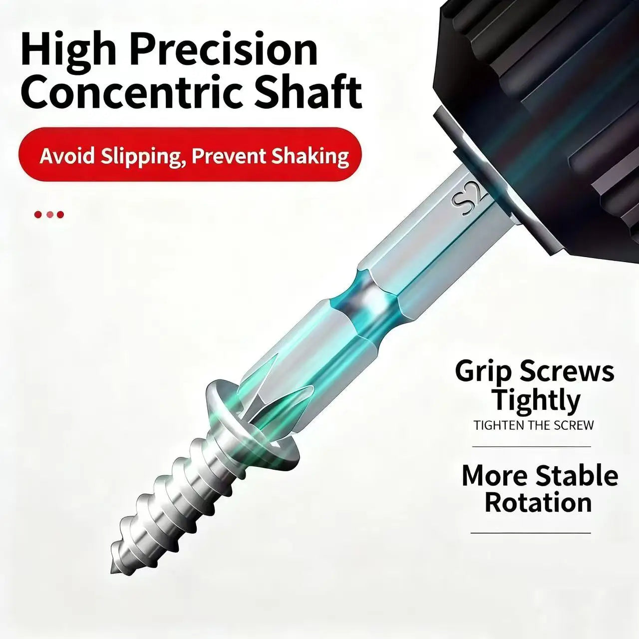 Dual-Ended Drill Bit: 2-in-1 Bit with Flathead