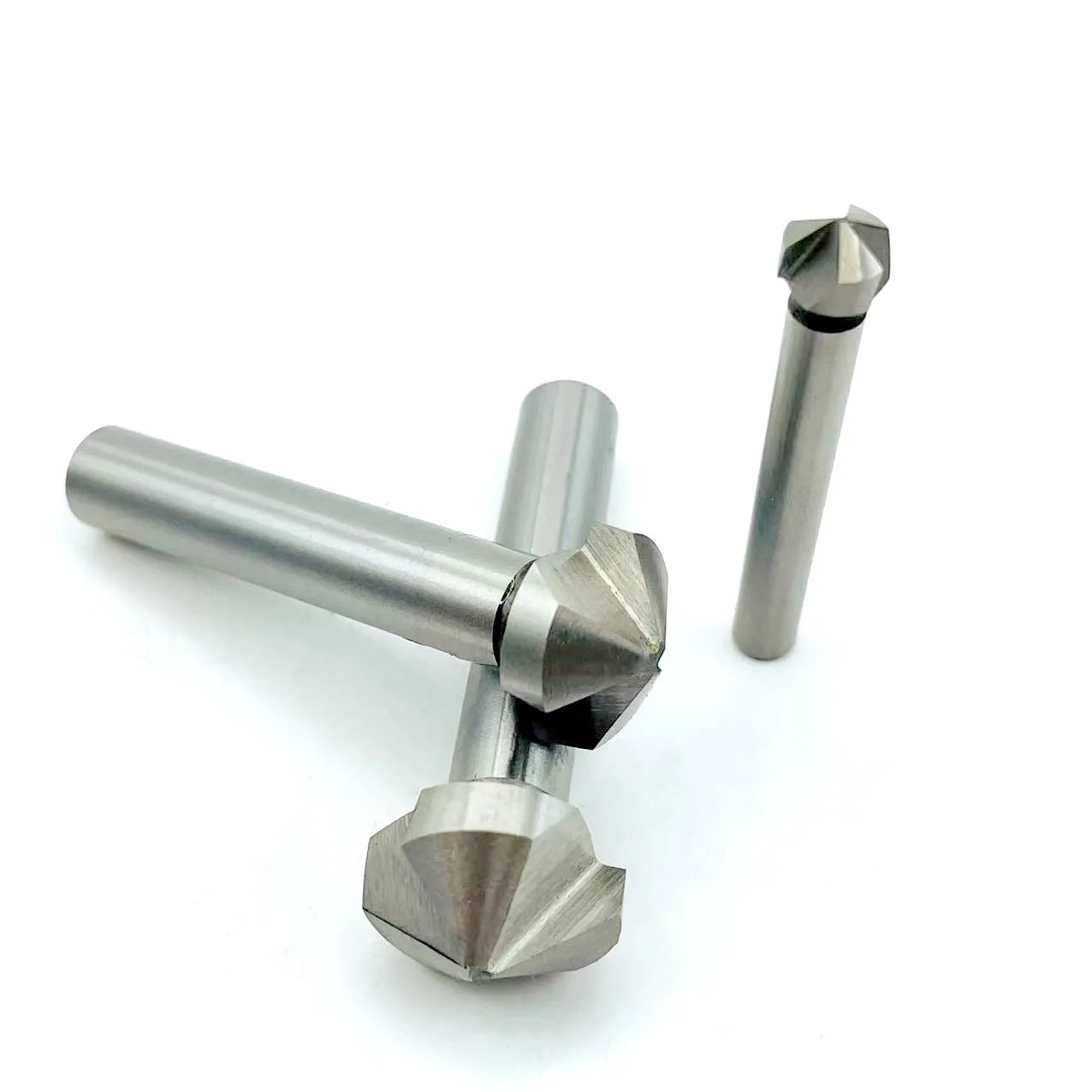 3 Flute 120 degree HSS Countersink chamfering too Wood Steel Chamfer
