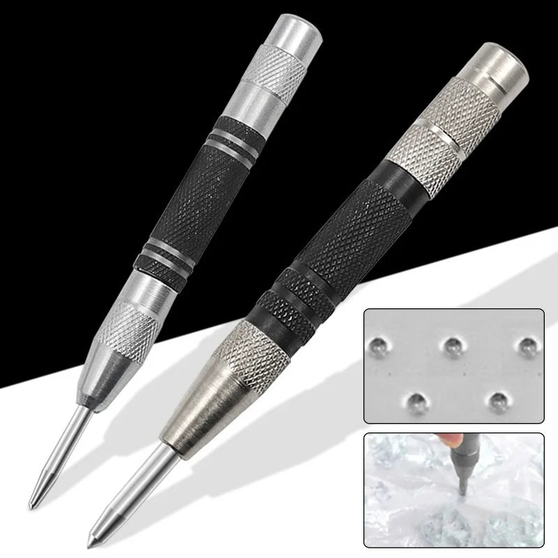 Automatic Centre Punch Spring Loaded Locator Adjustable Center Pin