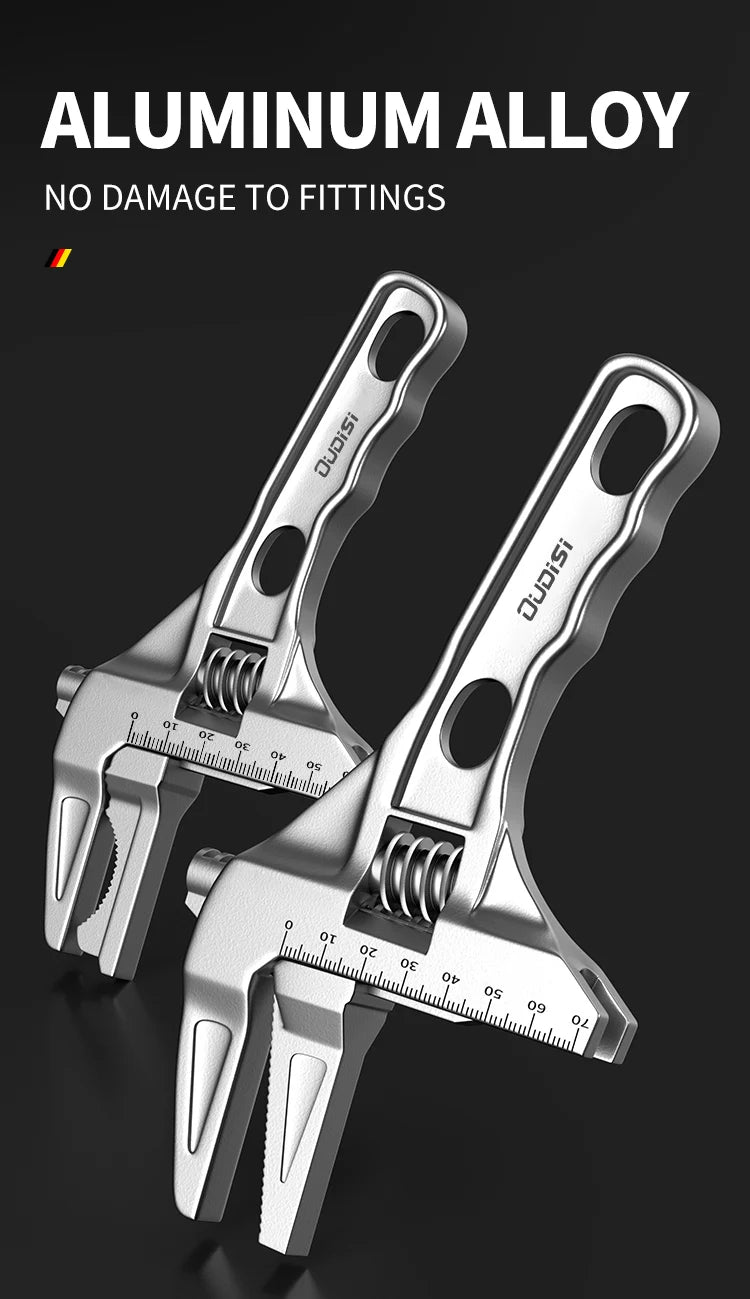 OUDISI multifunctional wrench manual tool bathroom wrench large