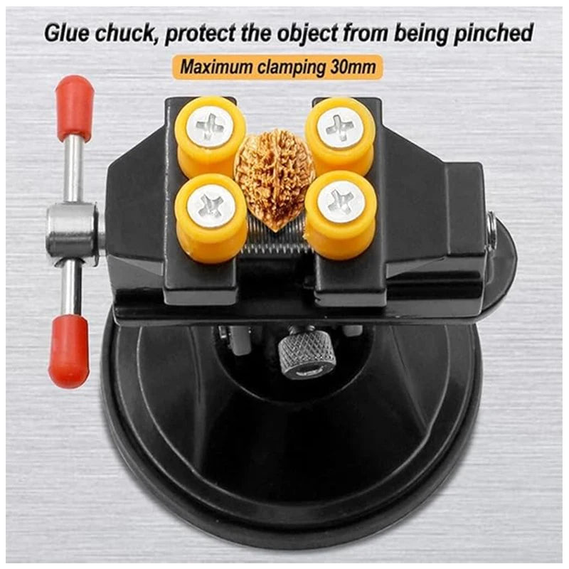 Jewelry Vice Vise Stand Rotatable Drill Press Universal Mini Table