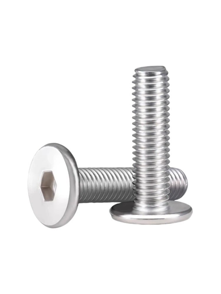 CM SS M3 M4 M5 M6 Low Profile Stainless Steel Hex Hexagon Socket