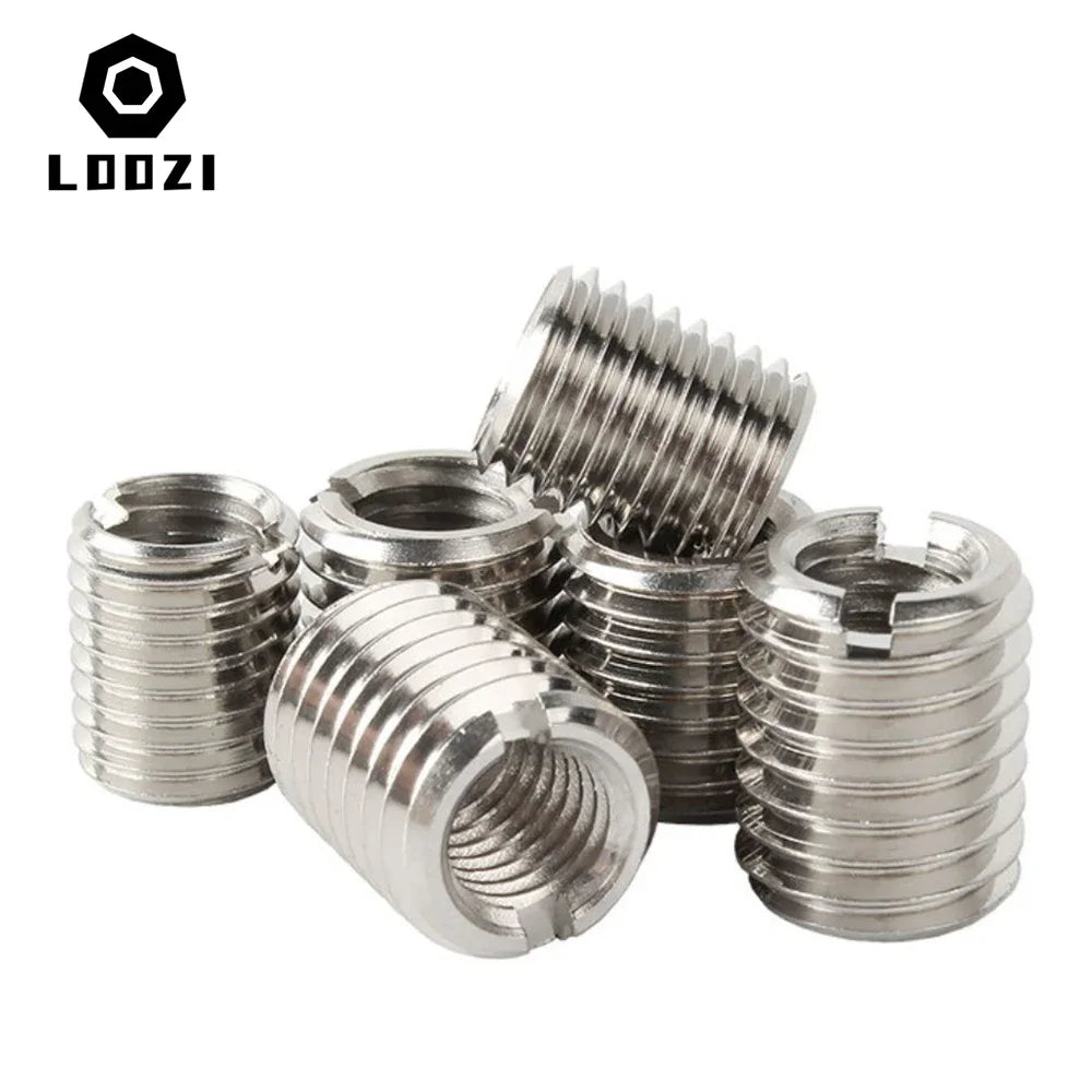 304 Stainless Steel Slotted Inside Outside Thread Adapter Screw