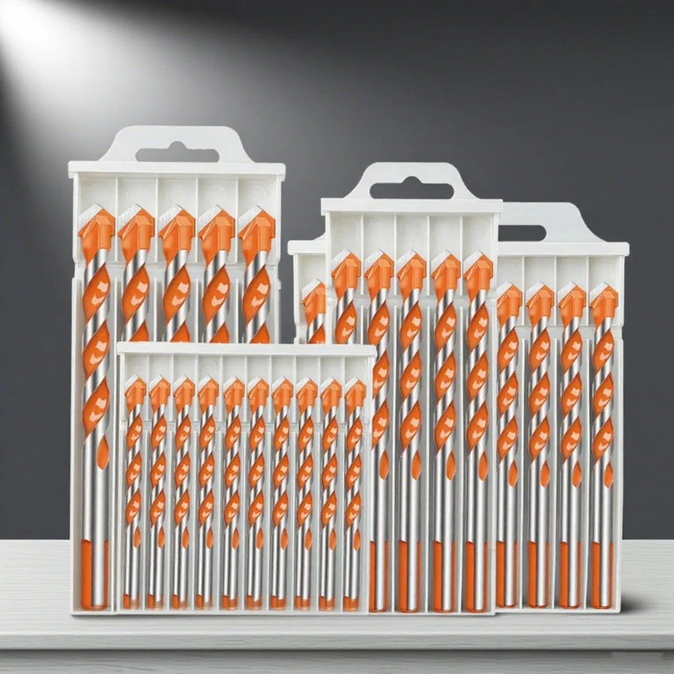 Masonry Drill Bits Set for Tile, Brick, Cement, Concrete, Glass